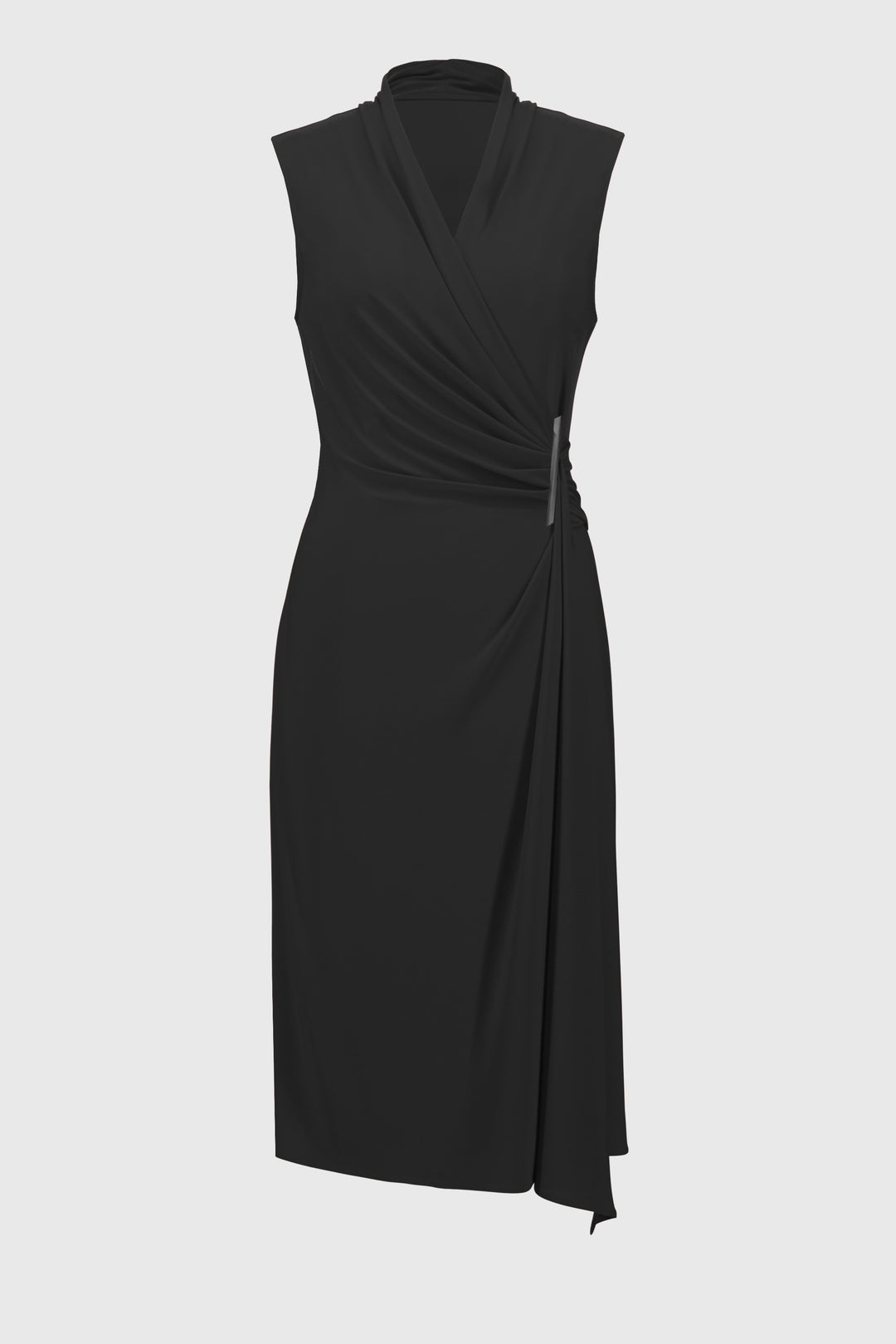 Silky Jersey Sleeveless Wrap Dress Style 251278 – Tango Boutique