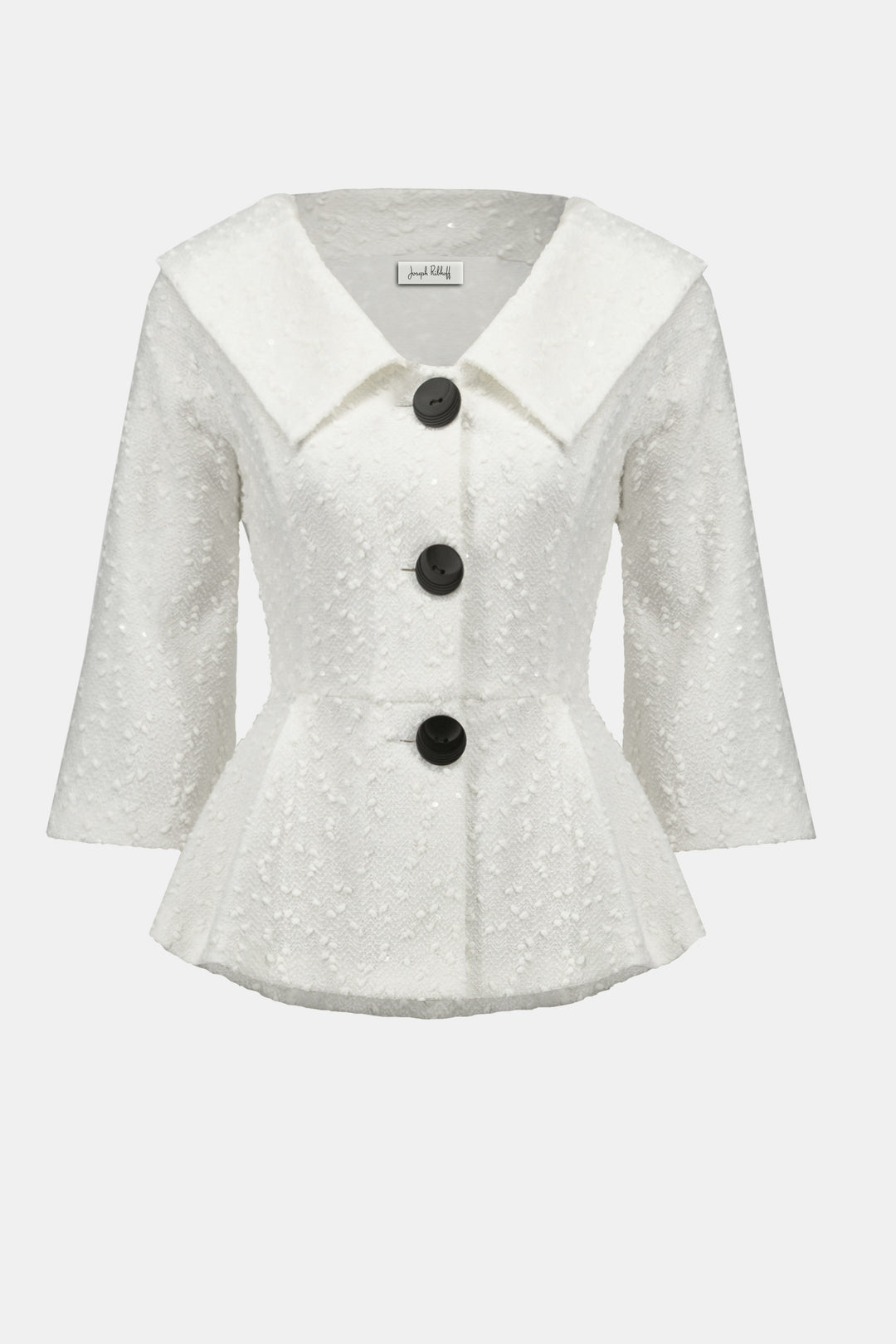 ジャケット・アウター Double Knit Peplum Jacket Double Knit Peplum Jacket – L'AUBE BLANC