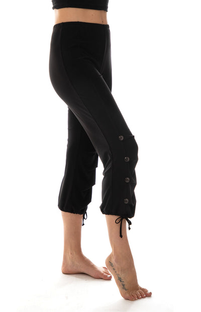 Bali Black Front Ruching with Tie Legging Style 6279 - Tango Boutique