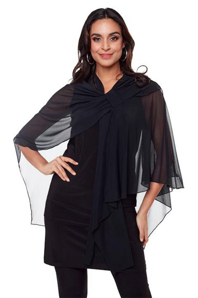 Compli K Black Sheer Coverup Style 33312 - Tango Boutique