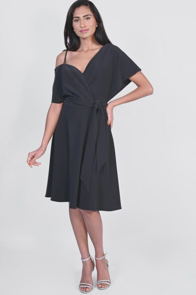 Frank Lyman Black Sweet Heart Neckline Dress Style 229074 - Tango Boutique