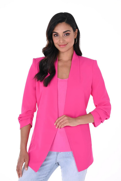 Frank Lyman Hot Pink Blazer Style 246343 - Tango Boutique