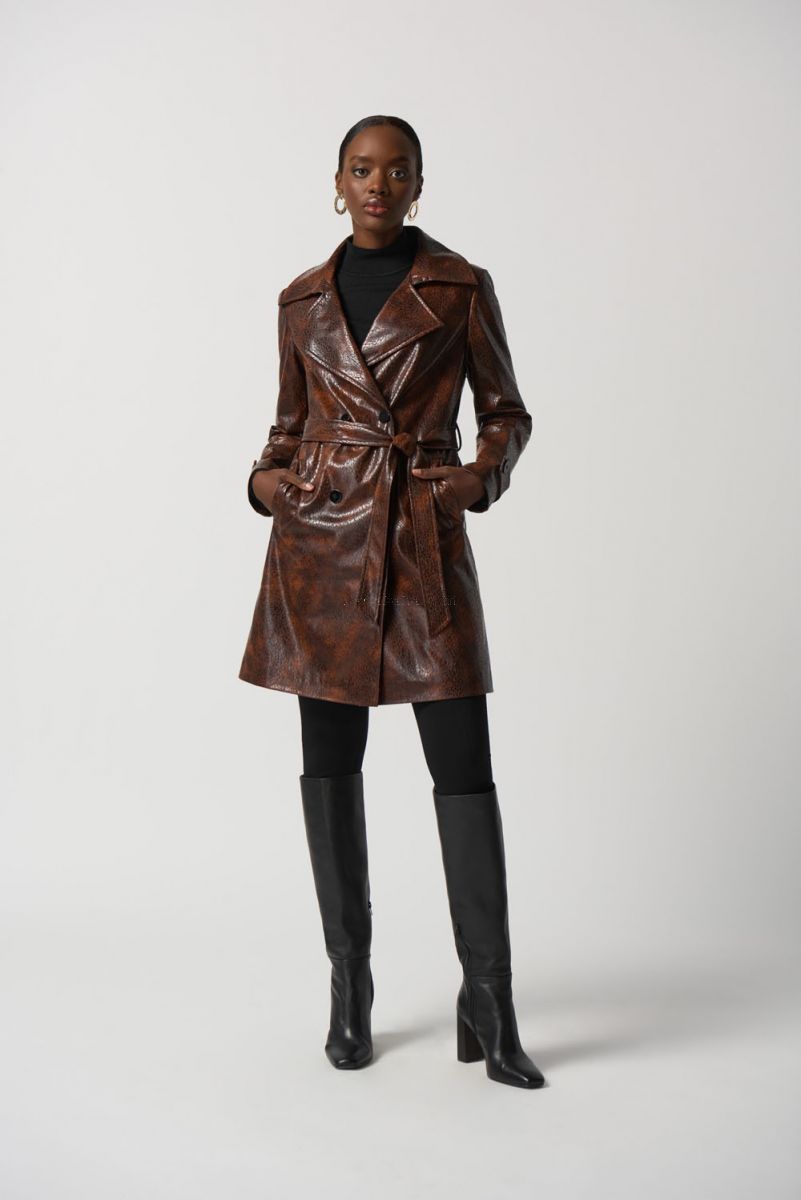 Joseph leather coat hot sale