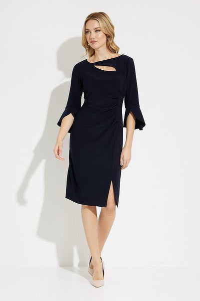 Joseph Ribkoff Midnight Bell Sleeve Sheath Dress Style 231740 - Tango Boutique