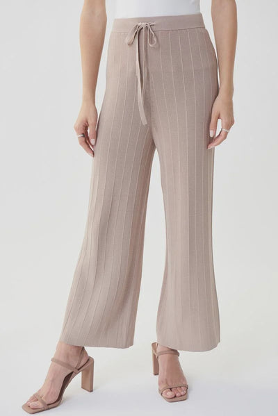Joseph Ribkoff Sand Knit Wide Leg Pants Style 222905 - Tango Boutique