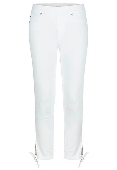 Tribal White Dream Jean with Side Tie Style  6205 - Tango Boutique